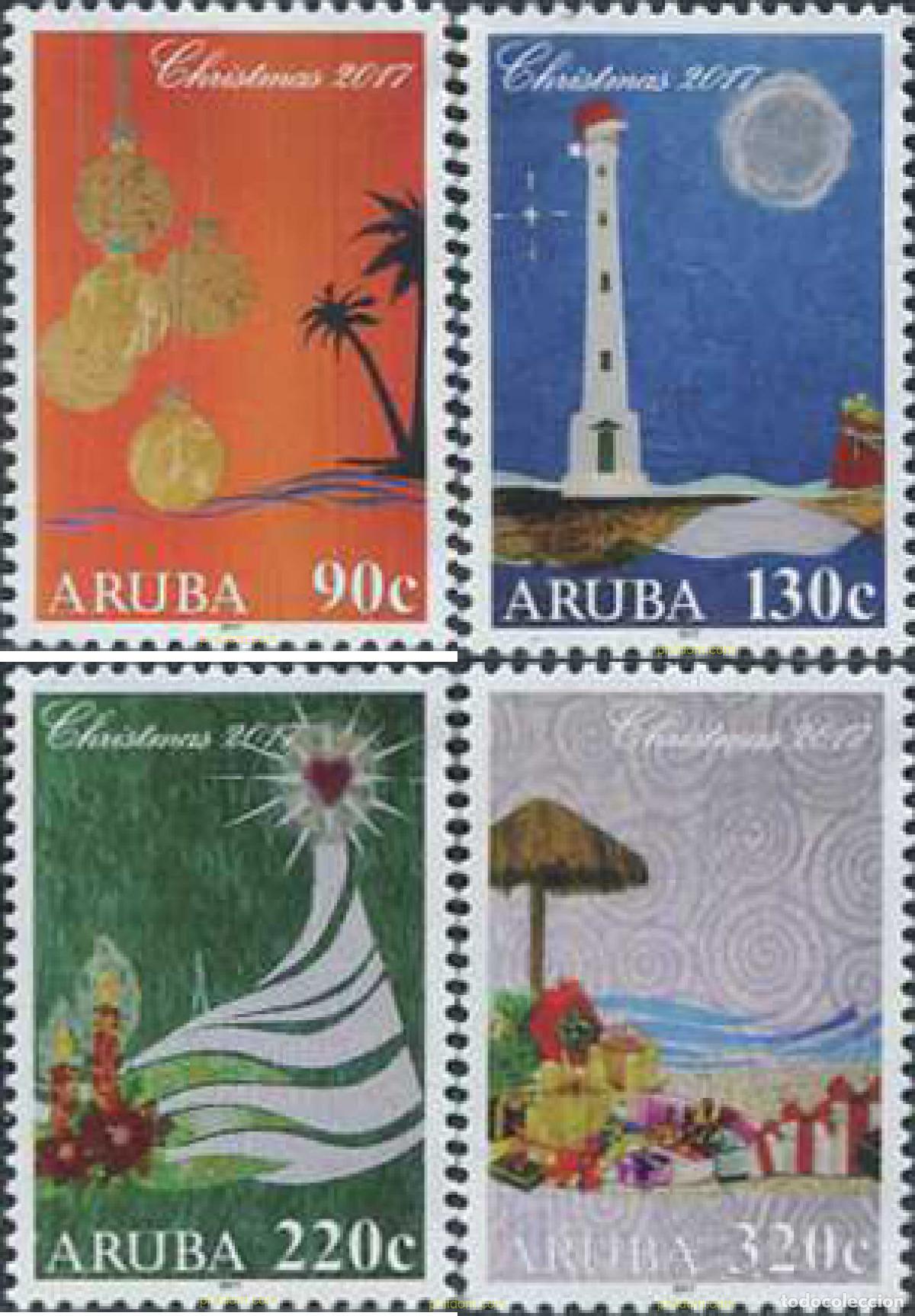 Sellos: 606006 MNH ARUBA 2017 NAVIDAD - Foto 1
