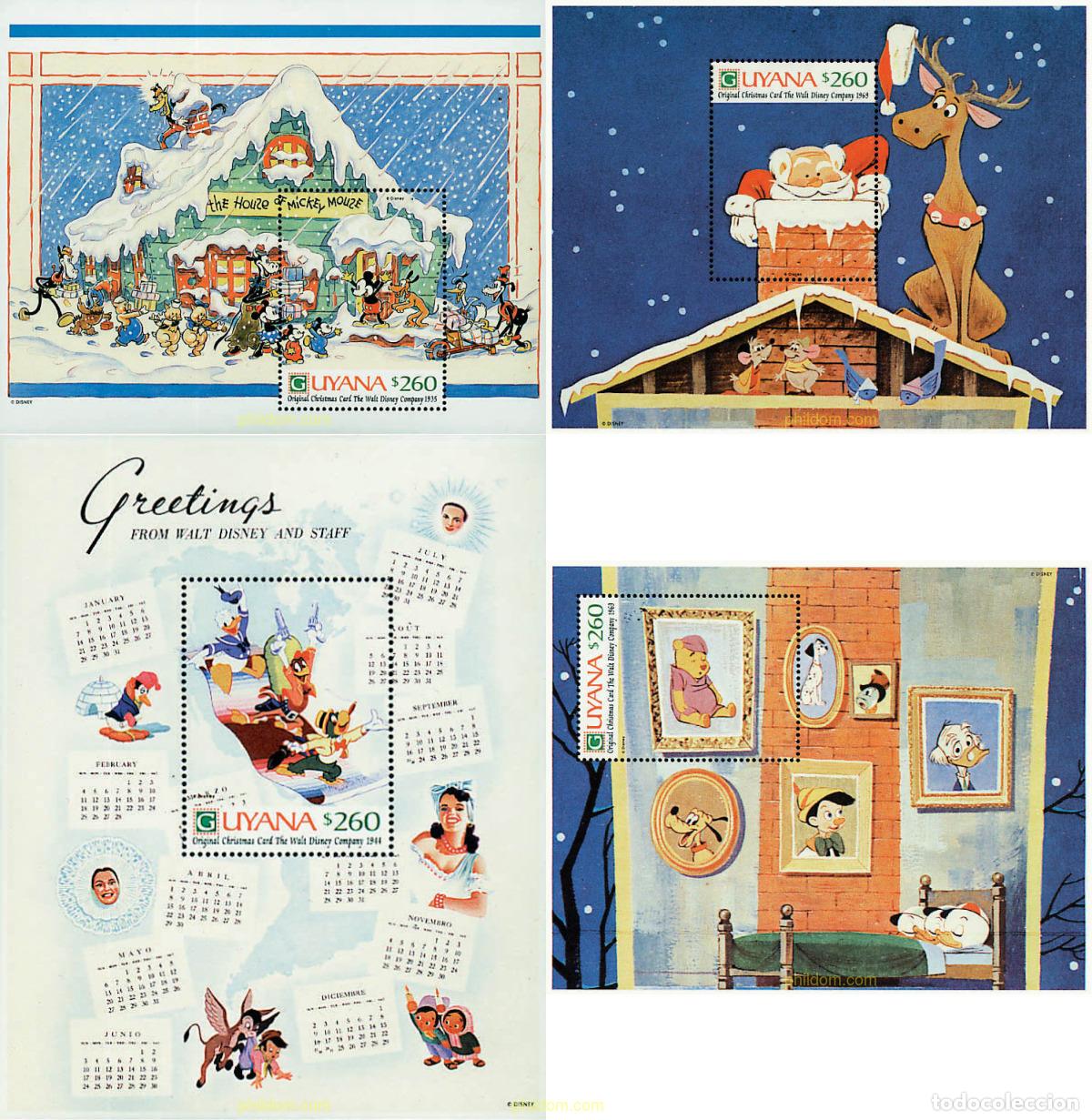 Sellos: 697672 MNH GUYANA 1991 NAVIDAD - Foto 1