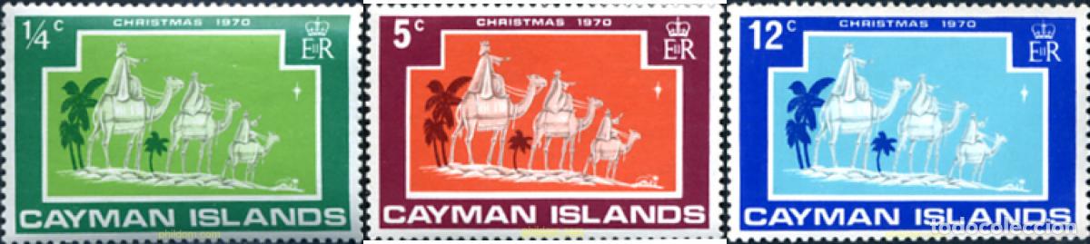 Sellos: 706912 MNH CAIMAN Islas 1970 NAVIDAD - Foto 1