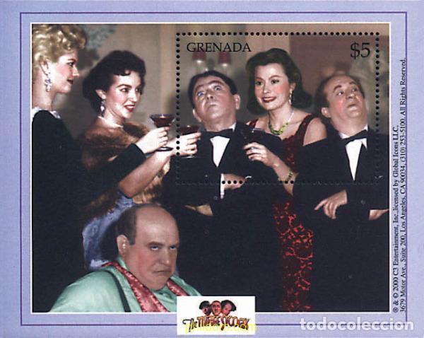 Sellos: 709087 MNH GRANADA 2001 THE THREE STOOGES - Foto 1