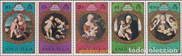 Sellos: 717329 MNH ANGUILLA 1975 NAVIDAD - Foto 1