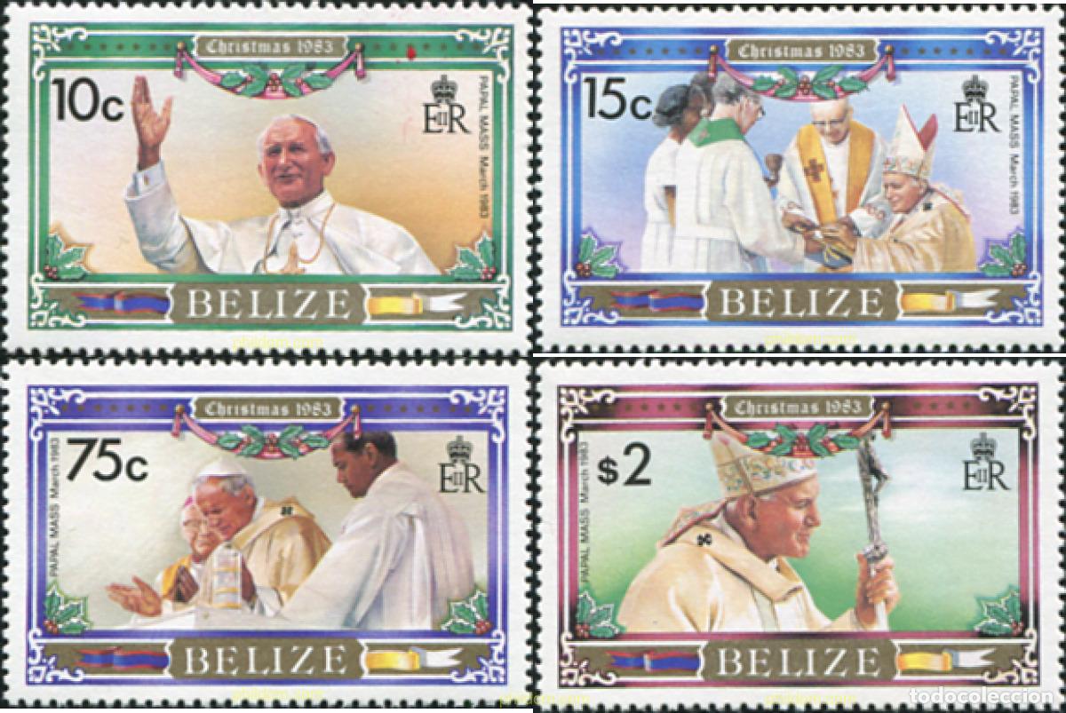 Sellos: 718096 MNH BELIZE 1983 NAVIDAD - Foto 1