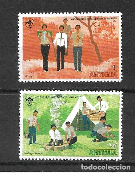 Sellos: scouts en Antigua. sellos a&ntilde;o 1977 - Foto 1