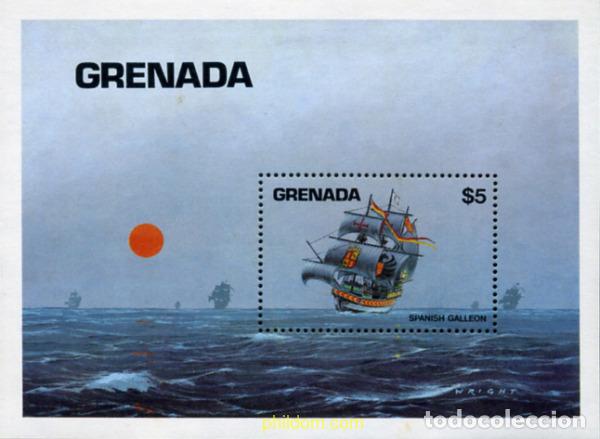 Sellos: 311111 MNH GRANADA 1984 BARCOS - Foto 1