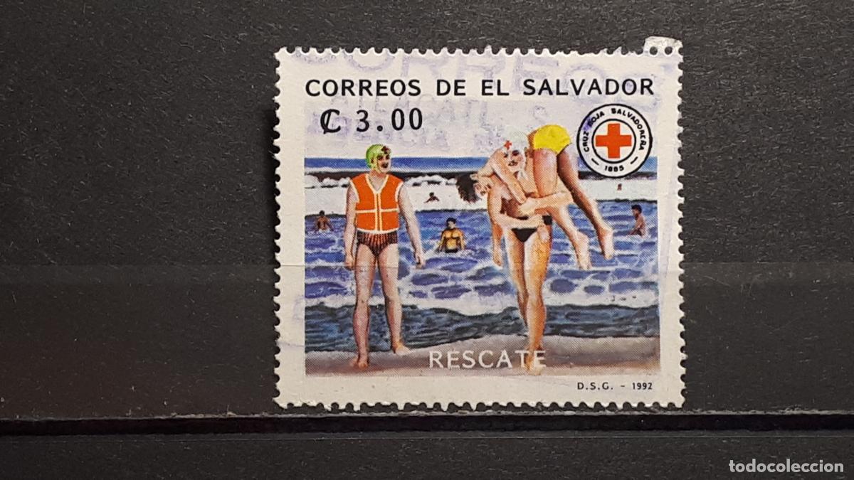 Sellos: SALVADOR. A&Ntilde;O 1992. &deg;. YVERT 1144 - Foto 1