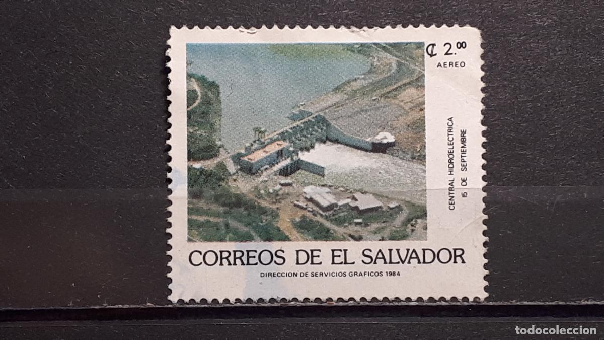 Sellos: SALVADOR. A&Ntilde;O 1984. &deg;. YVERT 582 - Foto 1