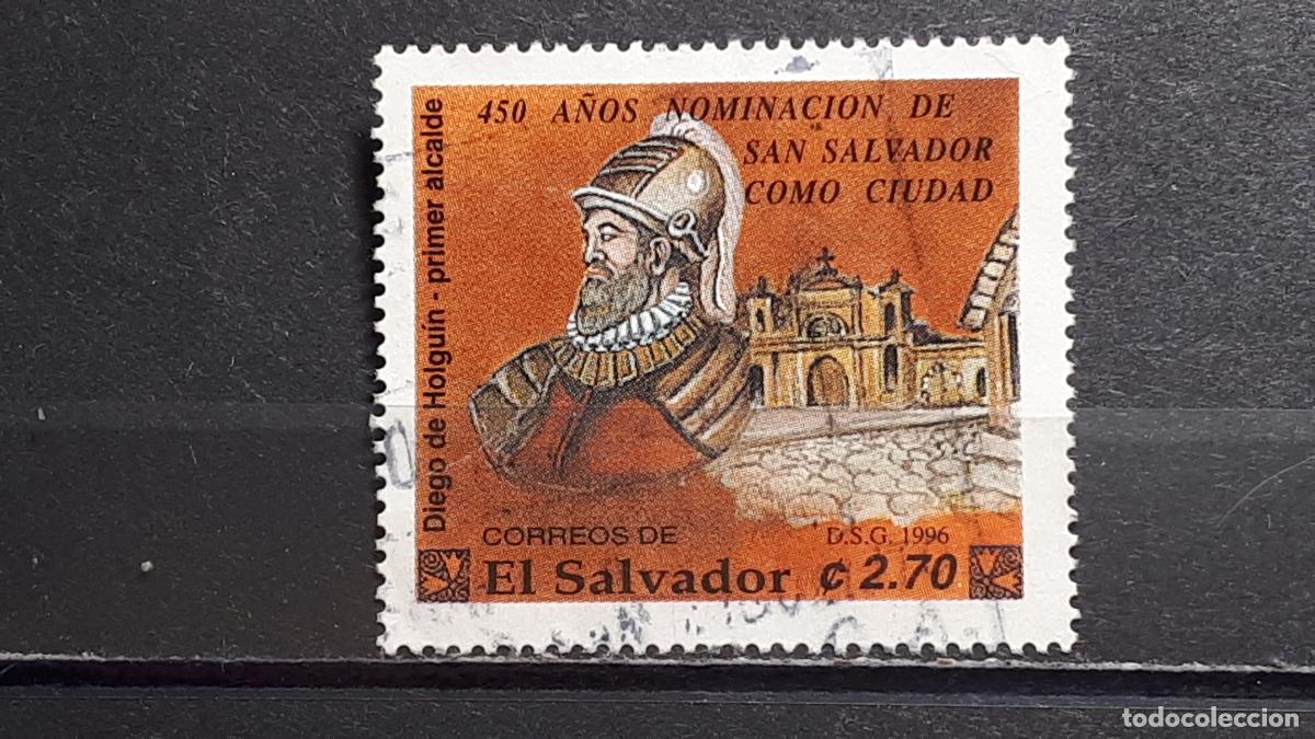 Sellos: SALVADOR. A&Ntilde;O 1996. &deg;. YVERT 1271 - Foto 1