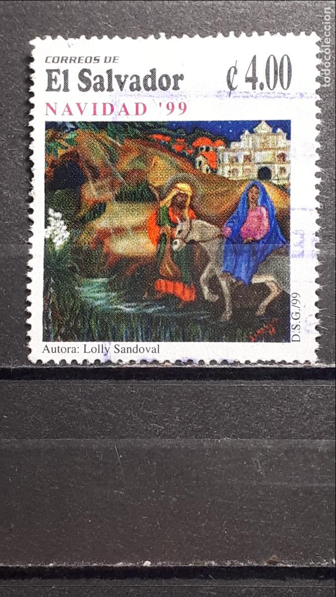 Sellos: SALVADOR. A&Ntilde;O 1999. &deg;. YVERT 1432 - Foto 1
