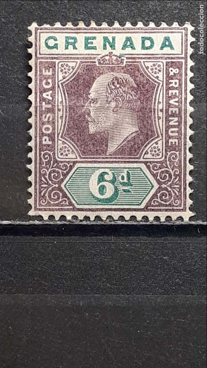 Sellos: GRENADA. A&Ntilde;O 1905. (*)/*. YVERT 53 - Foto 1