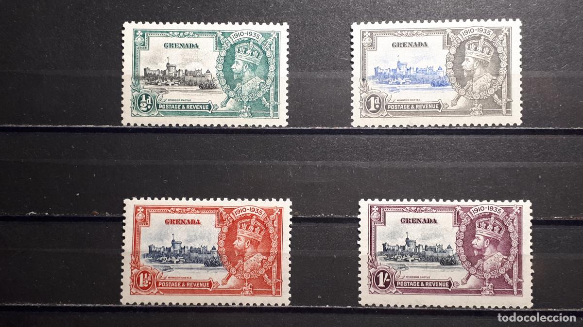 Sellos: GRENADA. A&Ntilde;O 1935. *. YVERT 115/8 - Foto 1