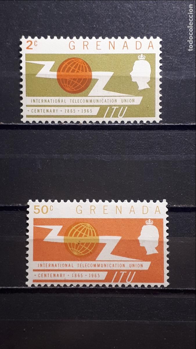 Sellos: GRENADA. A&Ntilde;O 1966. **/*. YVERT 190/1 - Foto 1