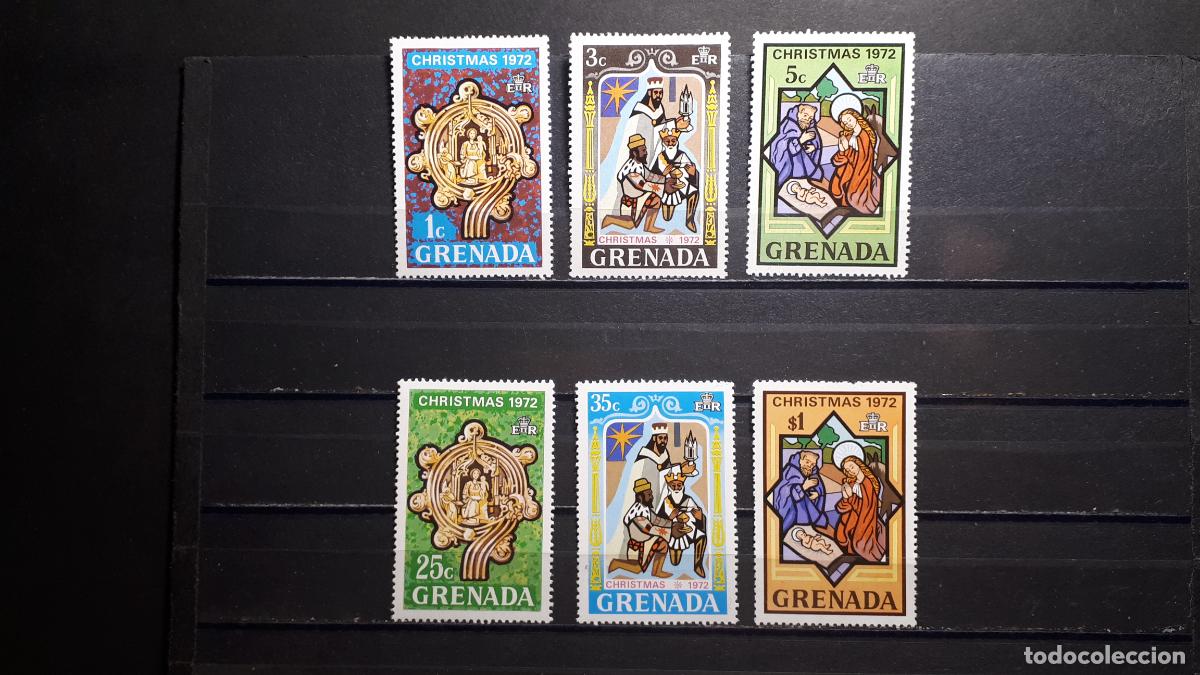 Sellos: GRENADA. A&Ntilde;O 1972. **. YVERT 451/6 - Foto 1