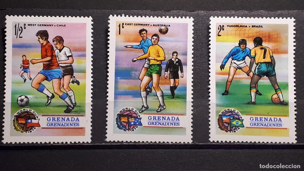 Sellos: GRENADA. A&Ntilde;O 1974. **. YVERT 523/5 - Foto 1