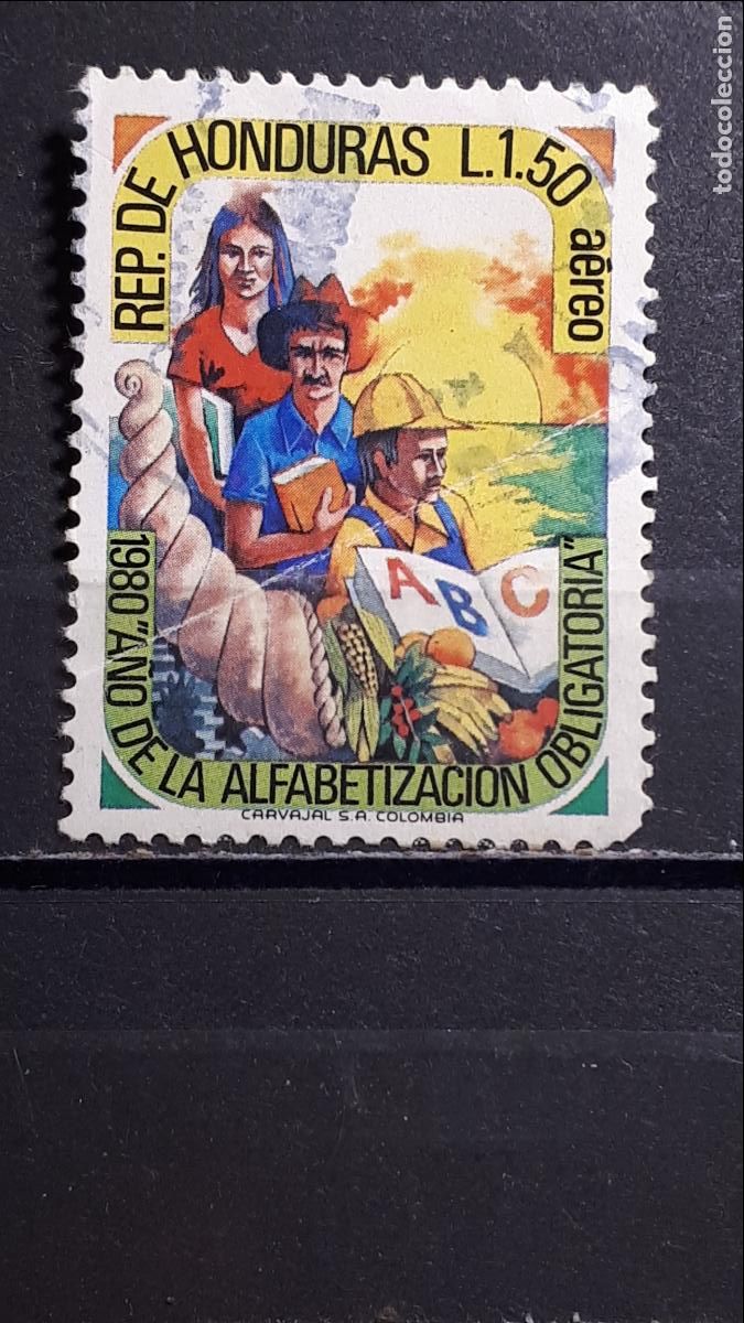 Sellos: HONDURAS. A&Ntilde;O 1983. &deg;. YVERT A&eacute;reo 683 - Foto 1