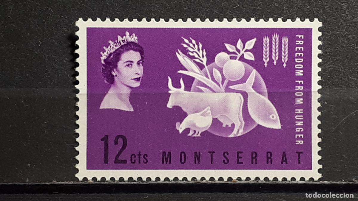 Sellos: MONTSERRAT . A&Ntilde;O 1960. **. YVERT 152 - Foto 1