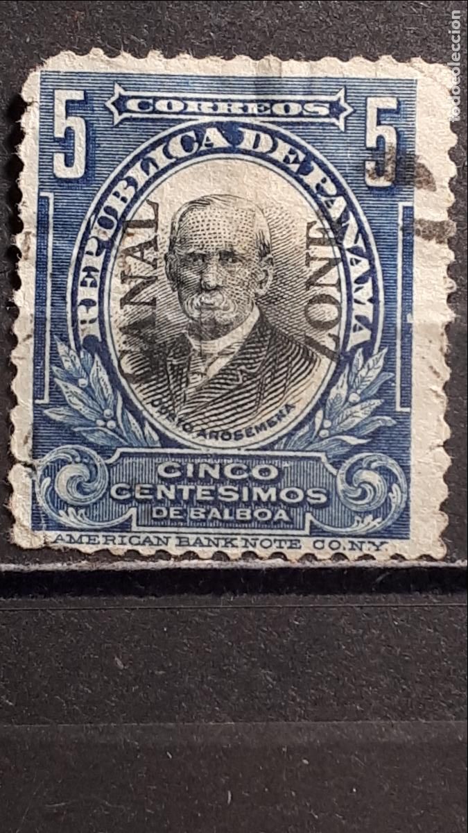 Sellos: PANAM&Aacute;. A&Ntilde;O 1910. &deg;. YVERT 29 - Foto 1