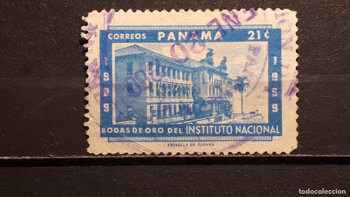 Sellos: PANAM&Aacute;. A&Ntilde;O 1959. &deg;. YVERT 332 - Foto 1