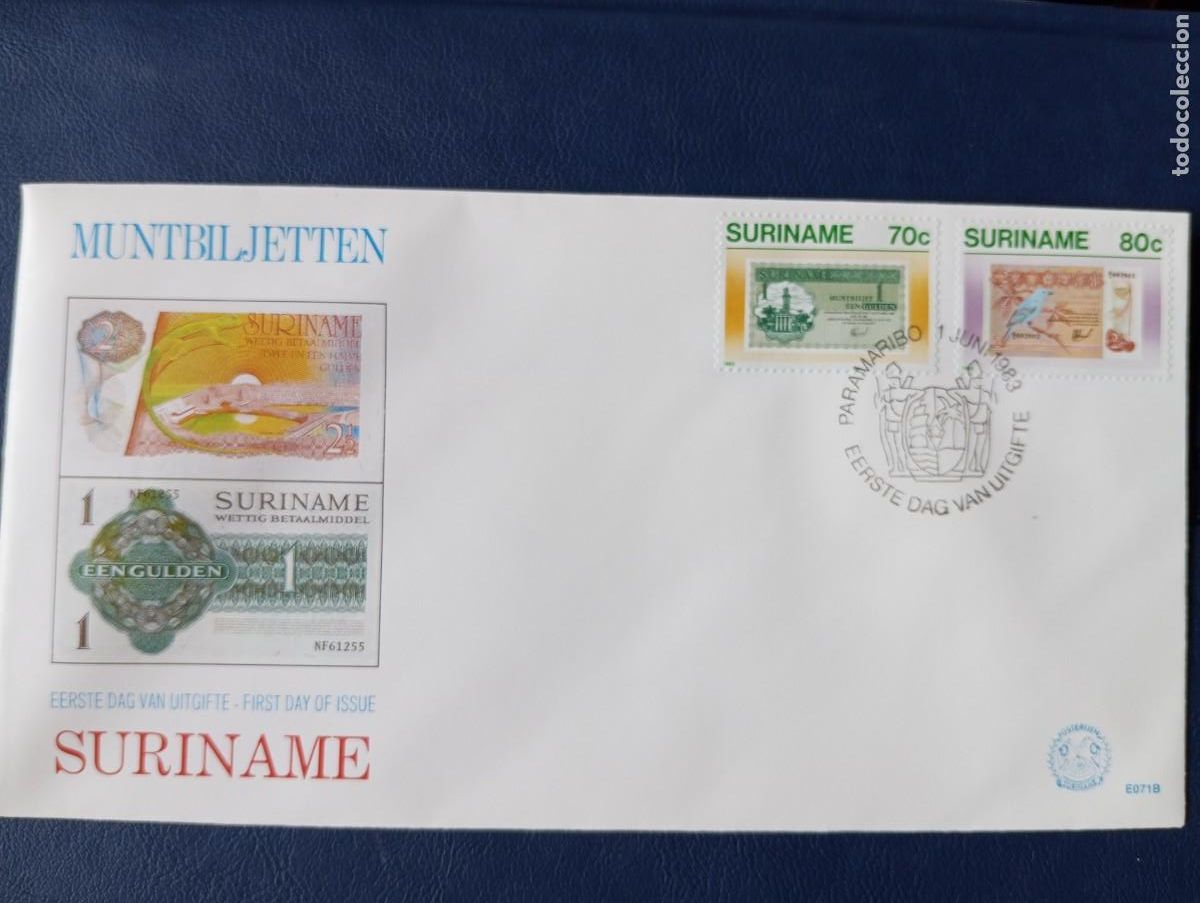 Sellos: SURINAM, SPD, 1983, BILLETES - Foto 1