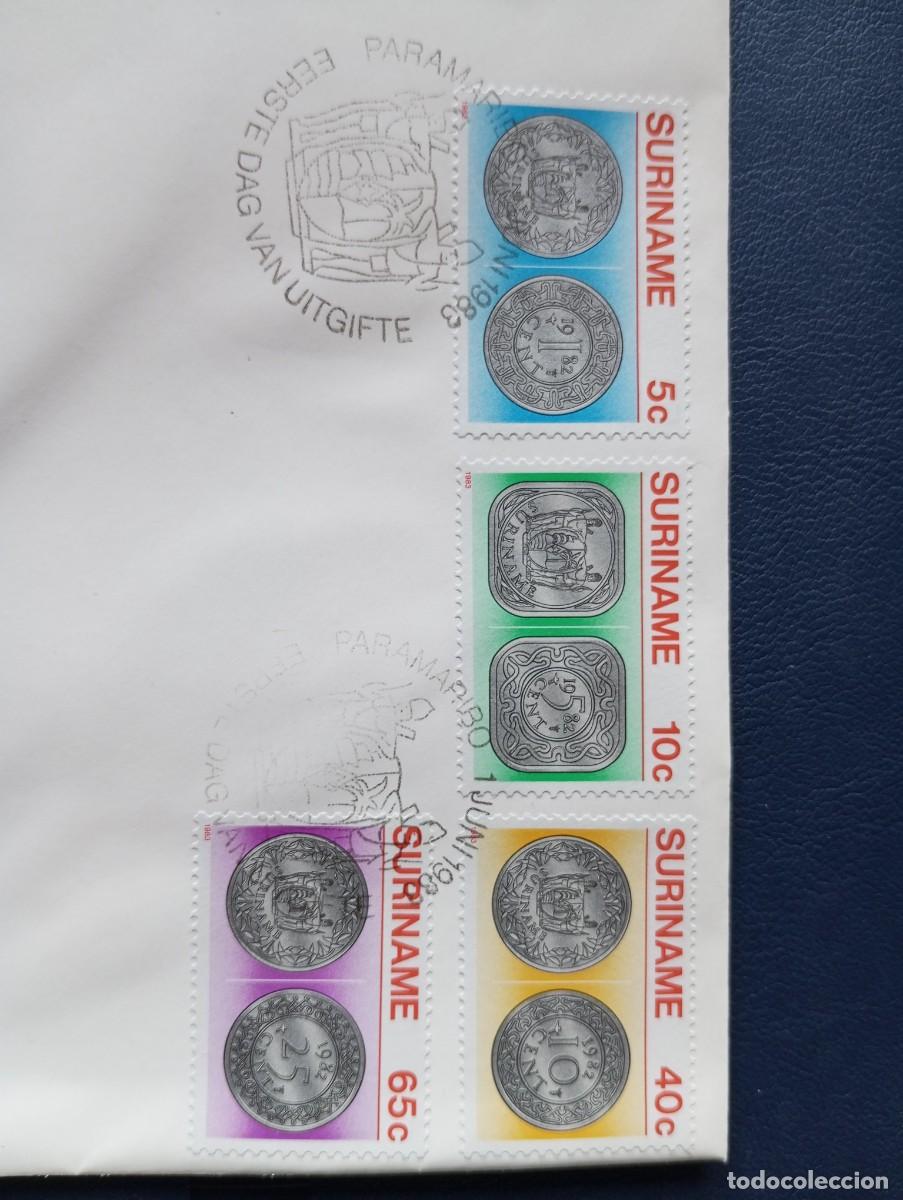 Sellos: SURINAM, SPD, 1983, MONEDAS - Foto 3