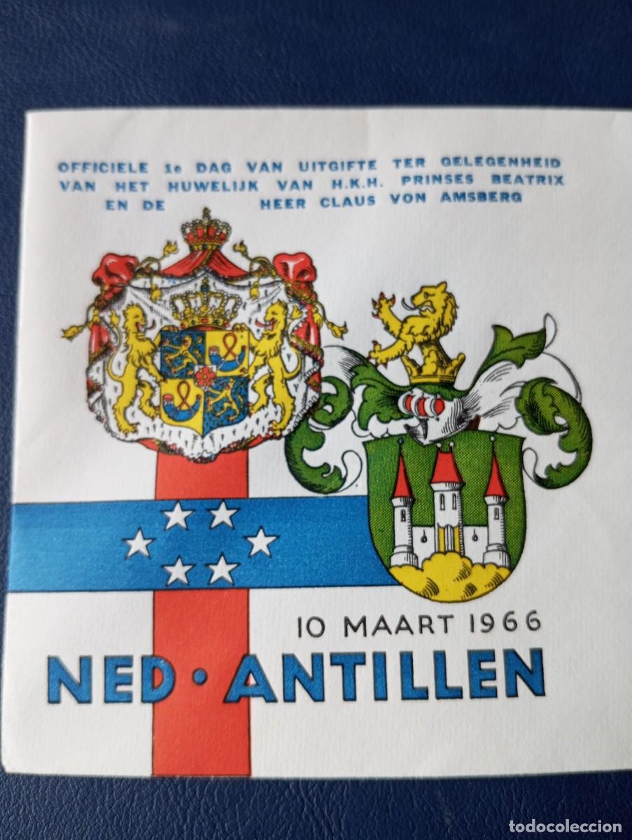 Sellos: ANTILLAS HOLANDESAS, P&Aacute;JAROS, SPD 1966 - Foto 2