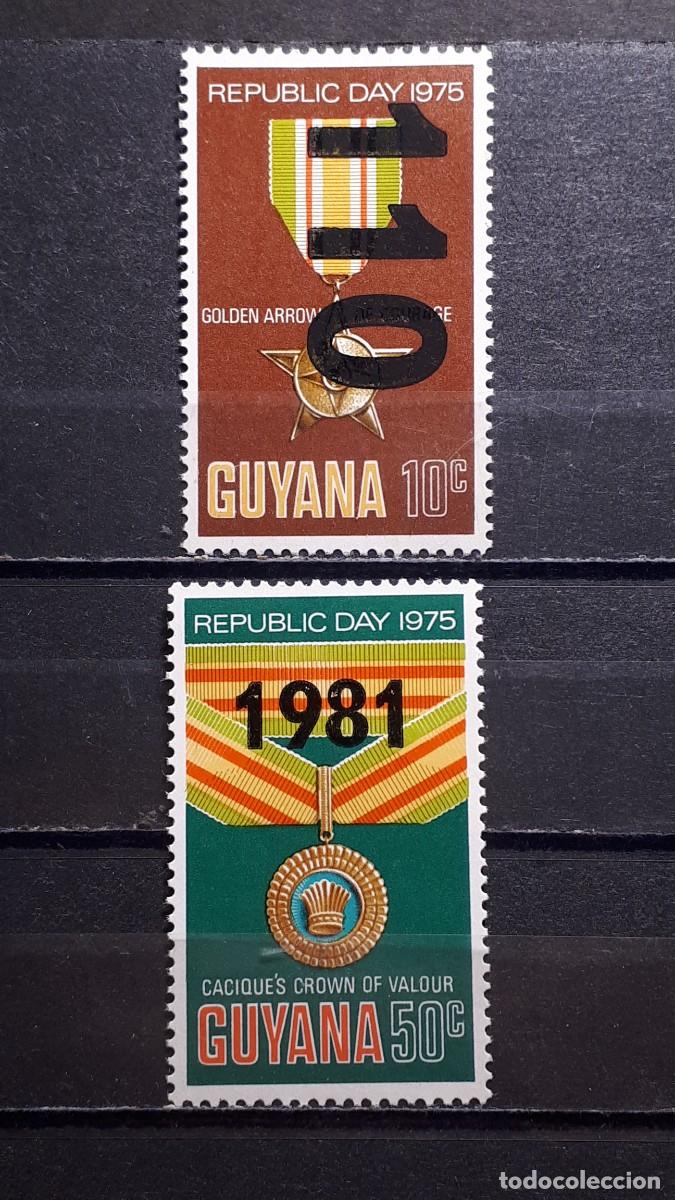 Sellos: GUYANA. A&Ntilde;O 1981. **. Yvert 657A/C - Foto 1