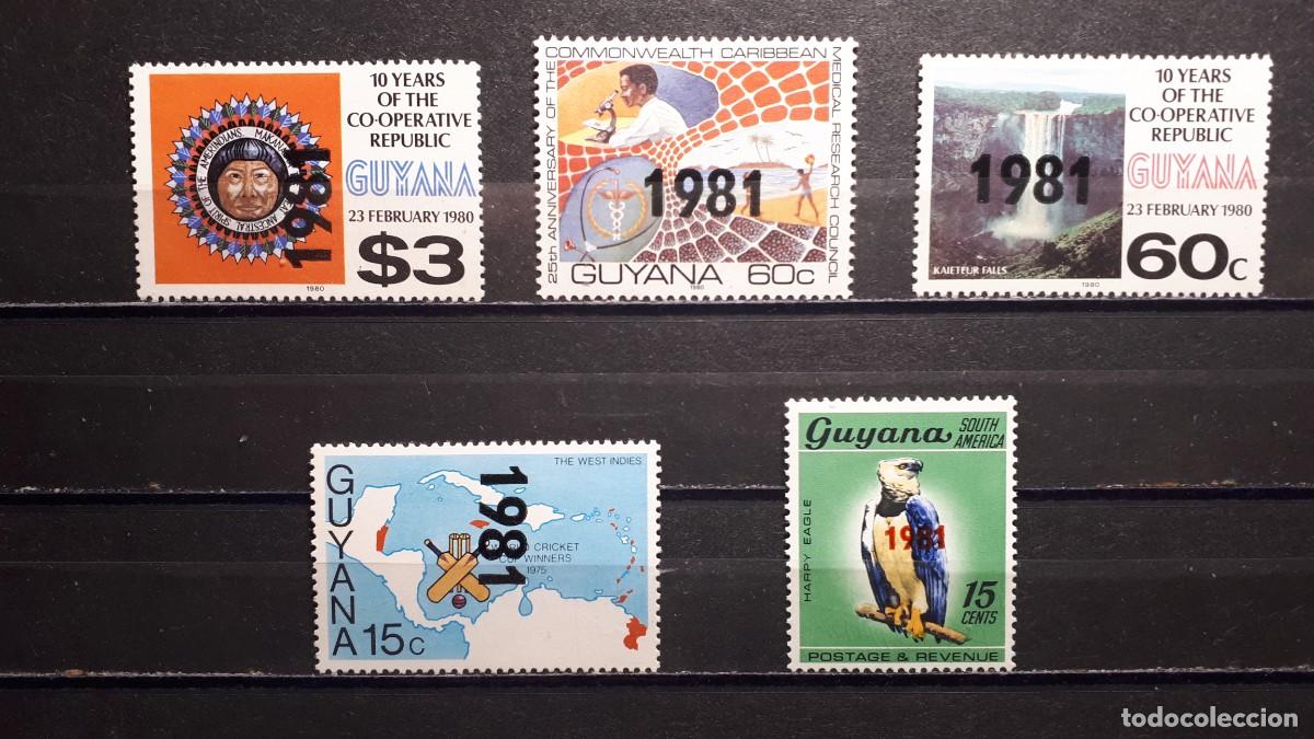 Sellos: GUYANA. **. Sobrecargas, a catalogar - Foto 1