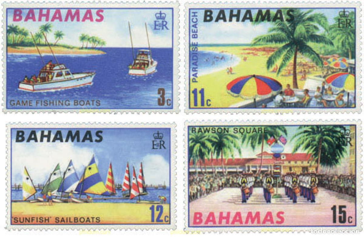 Sellos: 759329 HINGED BAHAMAS 1969 TURISMO - Foto 1