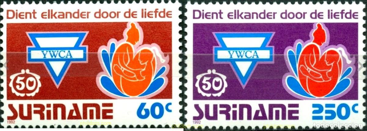 Sellos: 364925 MNH SURINAM 1992 YWCA - Foto 1