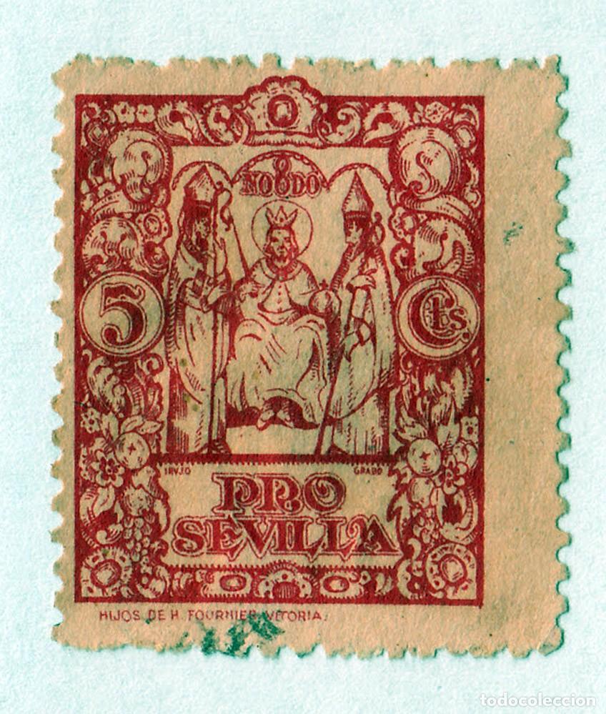 Sellos: SELLO USADO EN VENTA (ESP) - ESPA&Ntilde;A, PRO SEVILLA - Foto 1
