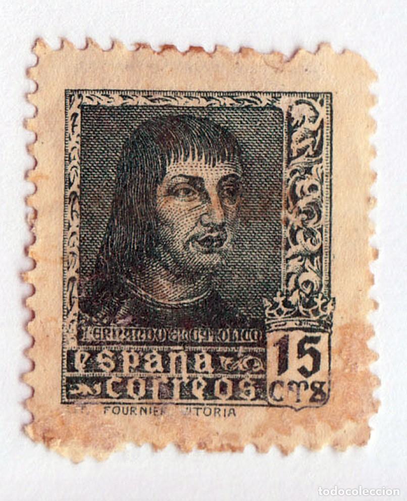 Sellos: SELLO USADO EN VENTA (ESP) - FERNANDO EL CAT&Oacute;LICO - Foto 1
