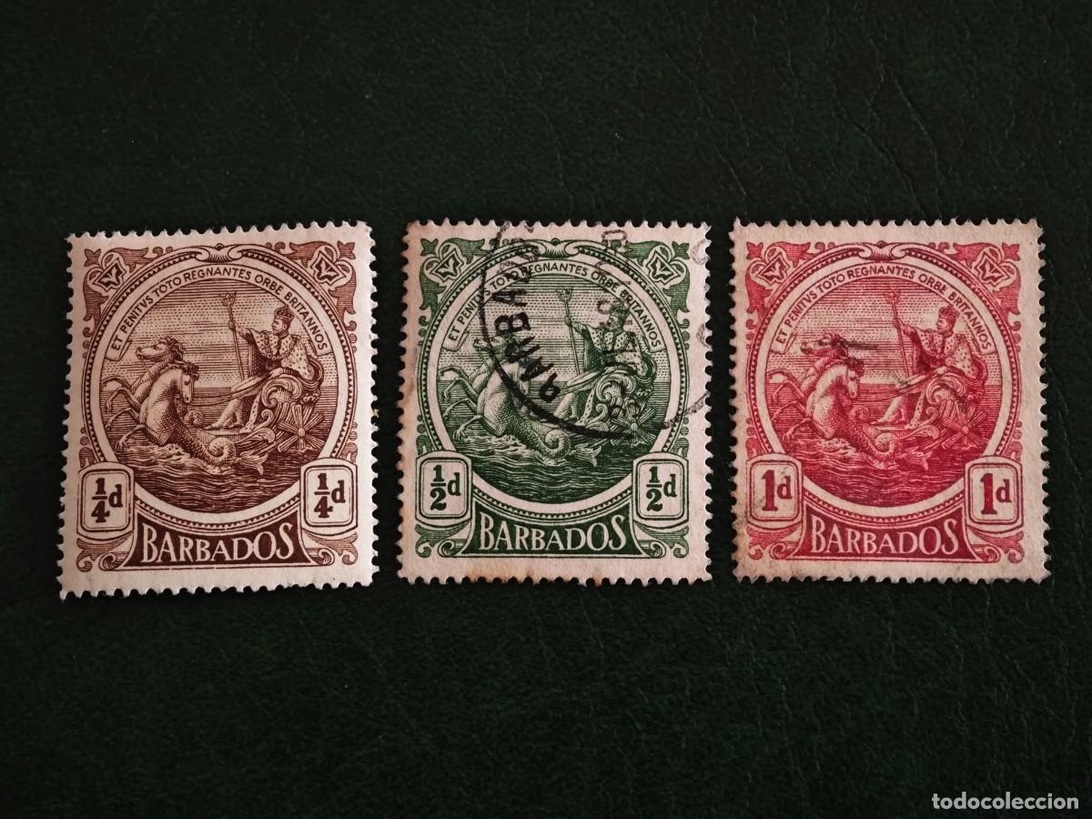 Sellos: 1916 Barbados Am&eacute;rica Central * - Foto 1