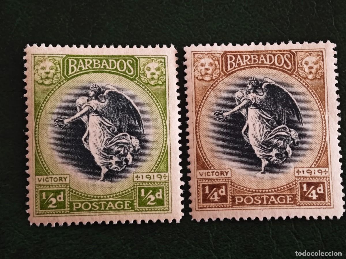 Sellos: 1920 Barbados Am&eacute;rica Central - Foto 1