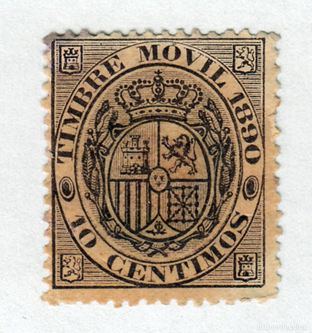 Sellos: SELLO USADO EN VENTA: TIMBRE MOVIL 1890 - Foto 1