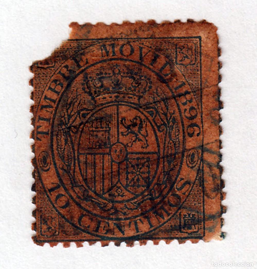 Sellos: SELLO USADO EN VENTA: TIMBRE MOVIL 1896 - Foto 1