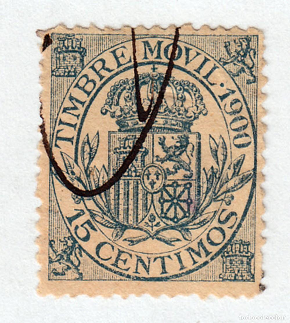 Sellos: SELLO USADO EN VENTA: TIMBRE MOVIL 1900 - Foto 1