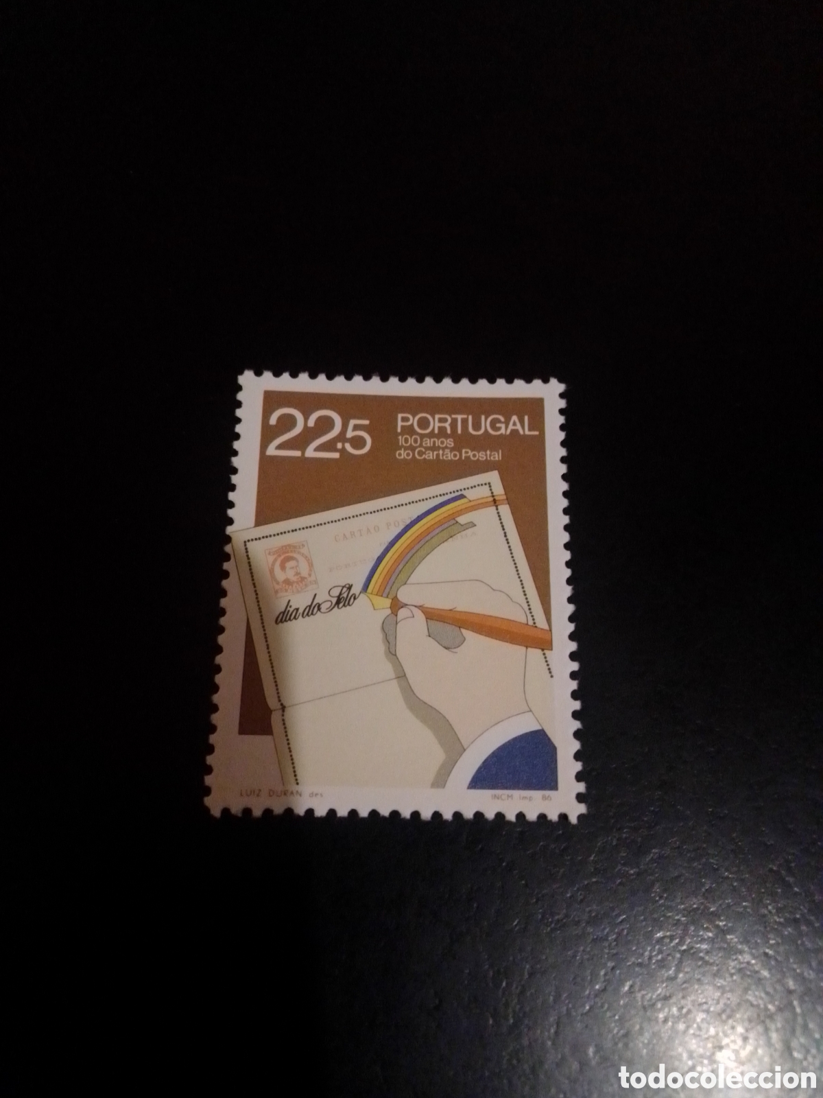 Sellos: Portugal 1986 serie completa - Foto 1