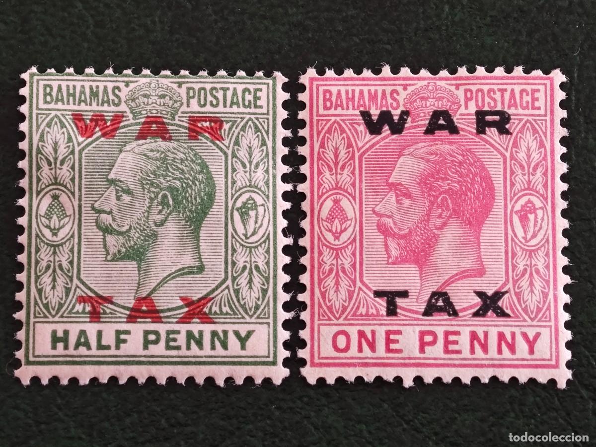 Sellos: 1919 Bahamas Am&eacute;rica Central * - Foto 1