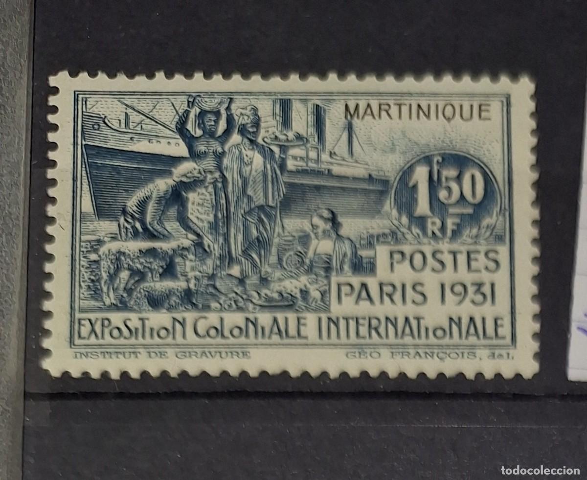 Sellos: MARTINICA, 1931, CAT.YT. 132. - Foto 1