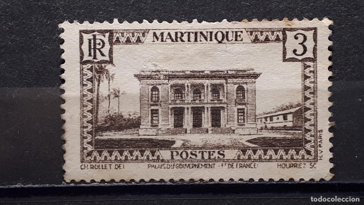 Sellos: MARTINICA. A&Ntilde;O 1939. &deg;. YVERT 175 - Foto 1