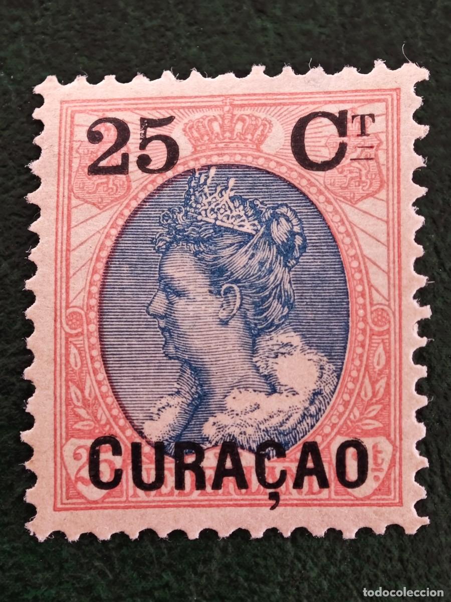 Sellos: 1901-1902 Sello de Curazao * - Foto 1