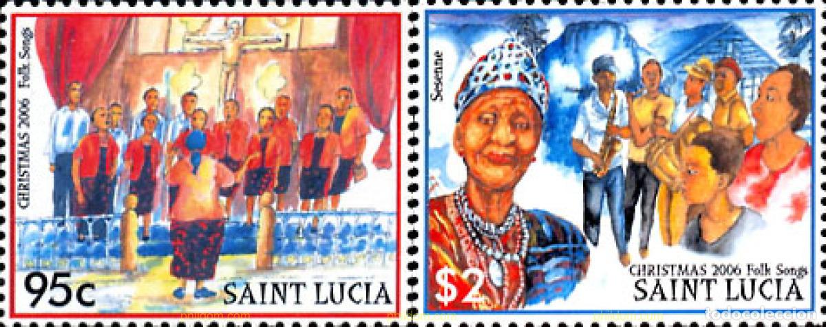Sellos: 242529 MNH SANTA LUCIA 2006 - Foto 1