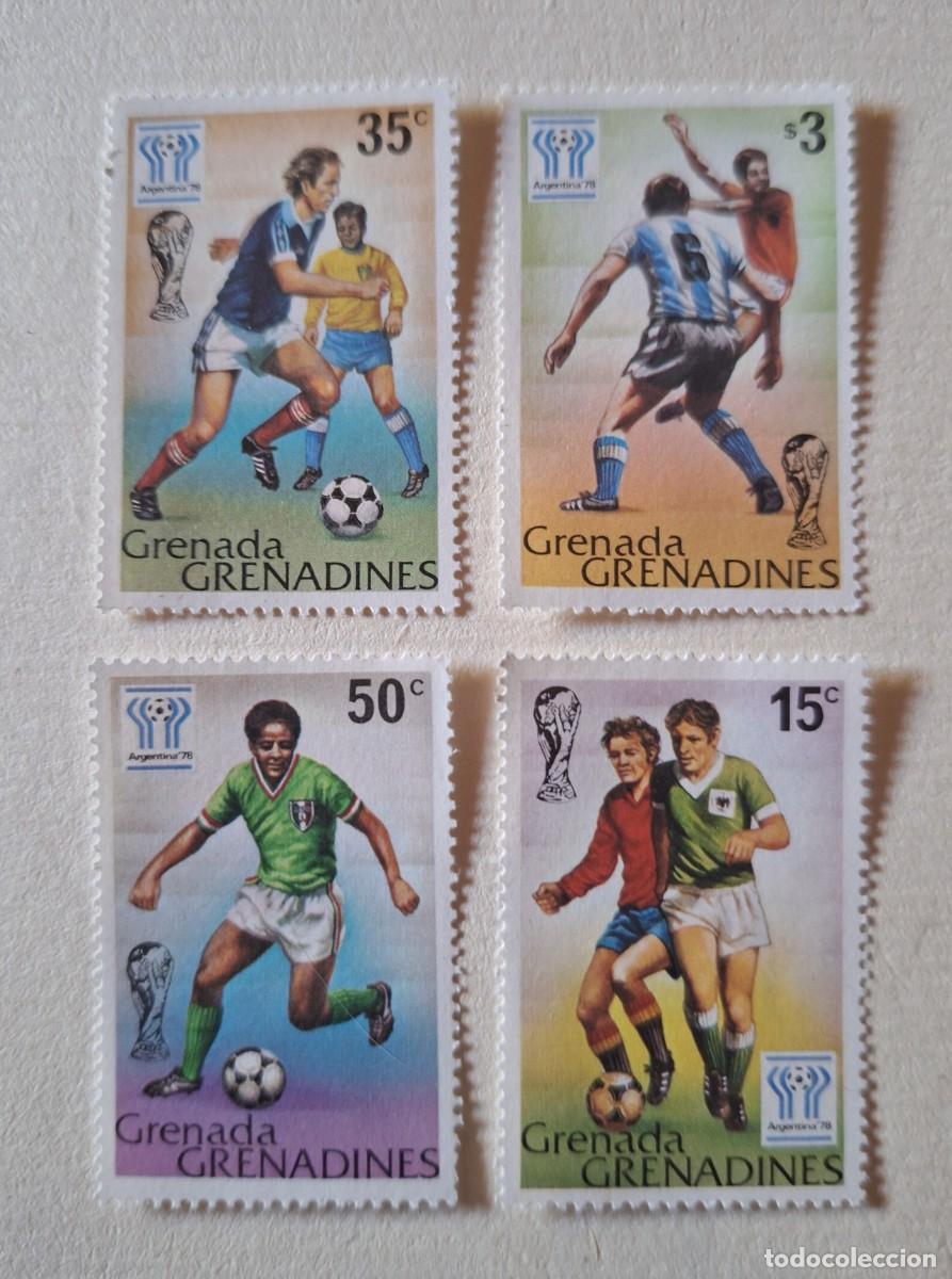 Sellos: GRANADINAS DE GRANADA, 1978, CAT.MI. 305/308. - Foto 1