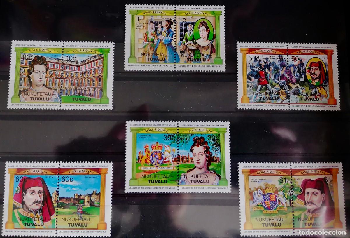 Sellos: TUVALU 1984 - 4 SERIES MONARCAS BRIT&Aacute;NICOS . - Foto 4