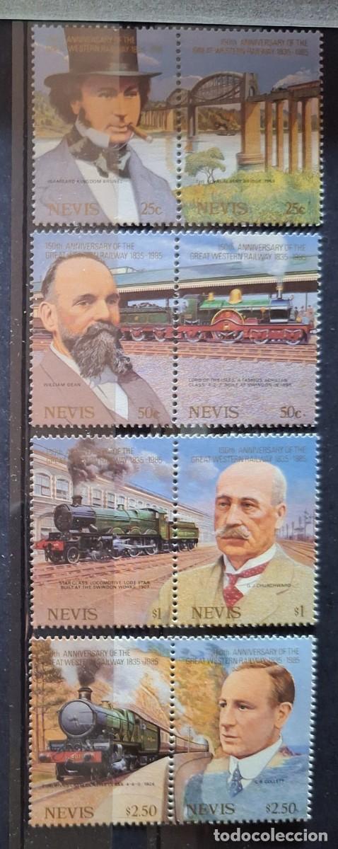 Sellos: NEVIS, 1985, CAT.YT.319/326. - Foto 1