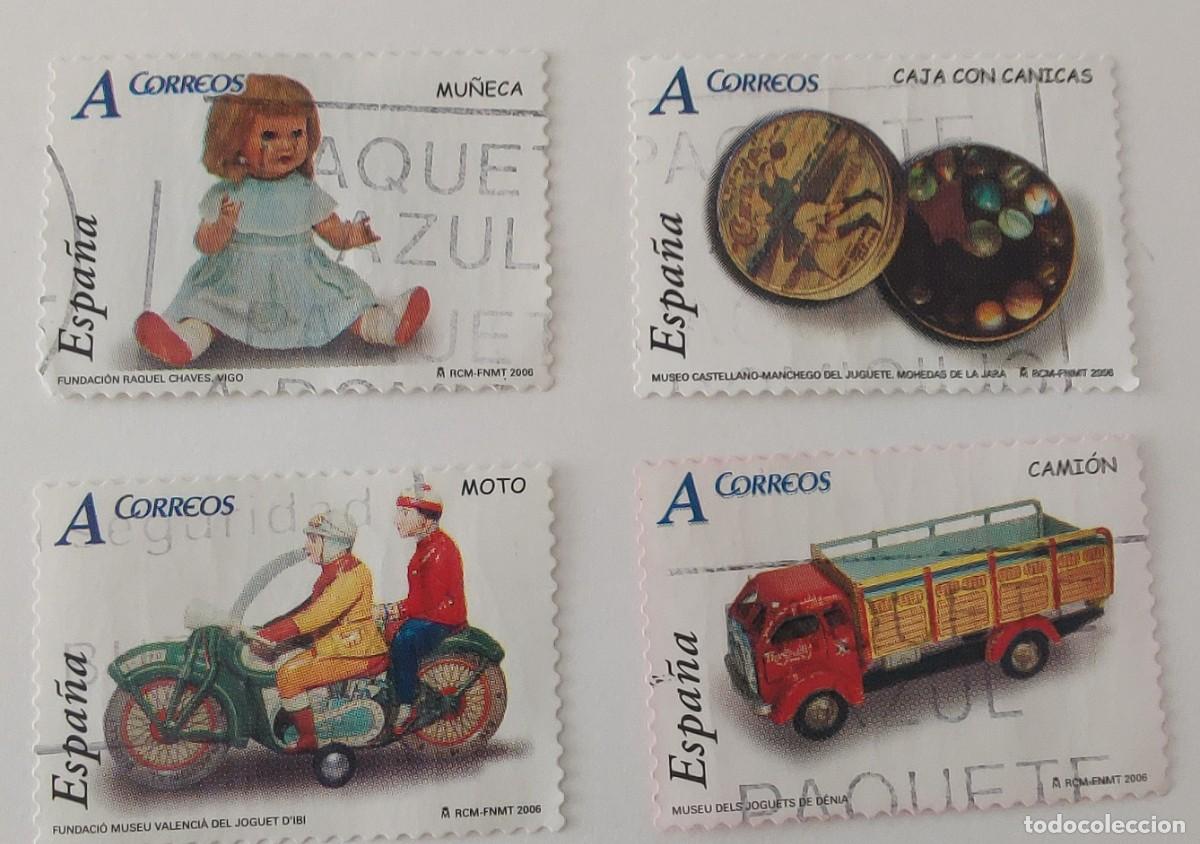 Sellos: 4 Sellos. Juguetes. A&ntilde;o 2006. - Foto 1
