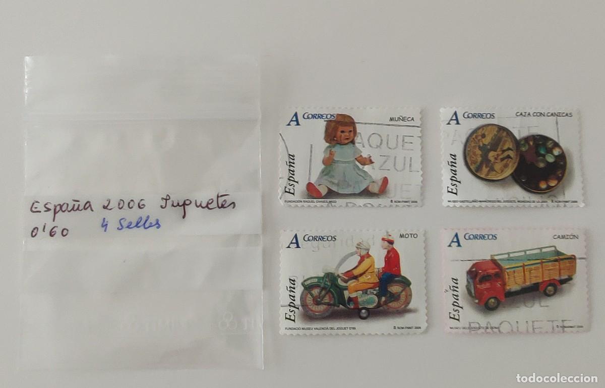 Sellos: 4 Sellos. Juguetes. A&ntilde;o 2006. - Foto 10