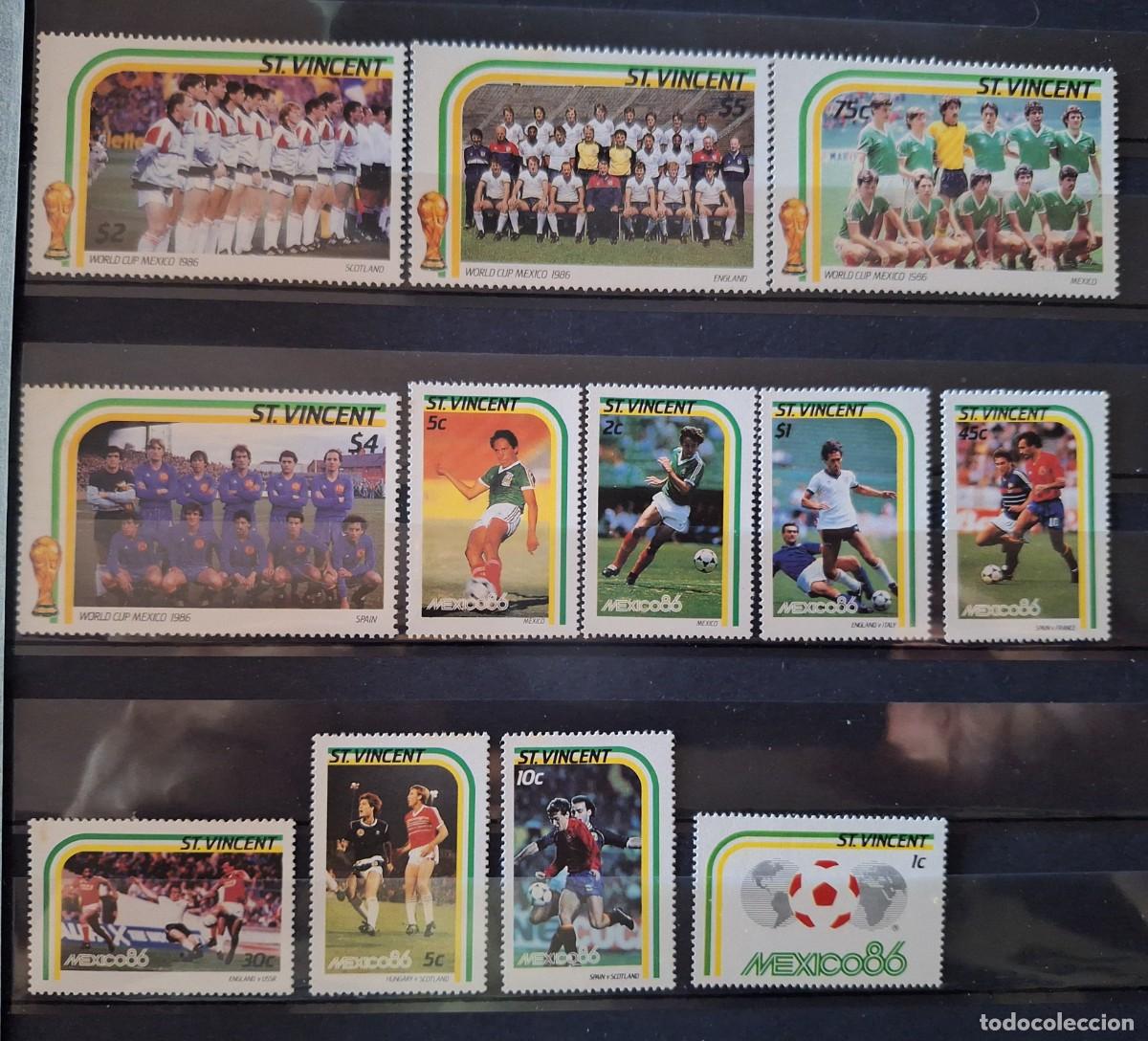 Sellos: SAN VICENTE , 1986. NUEVOS. - Foto 1