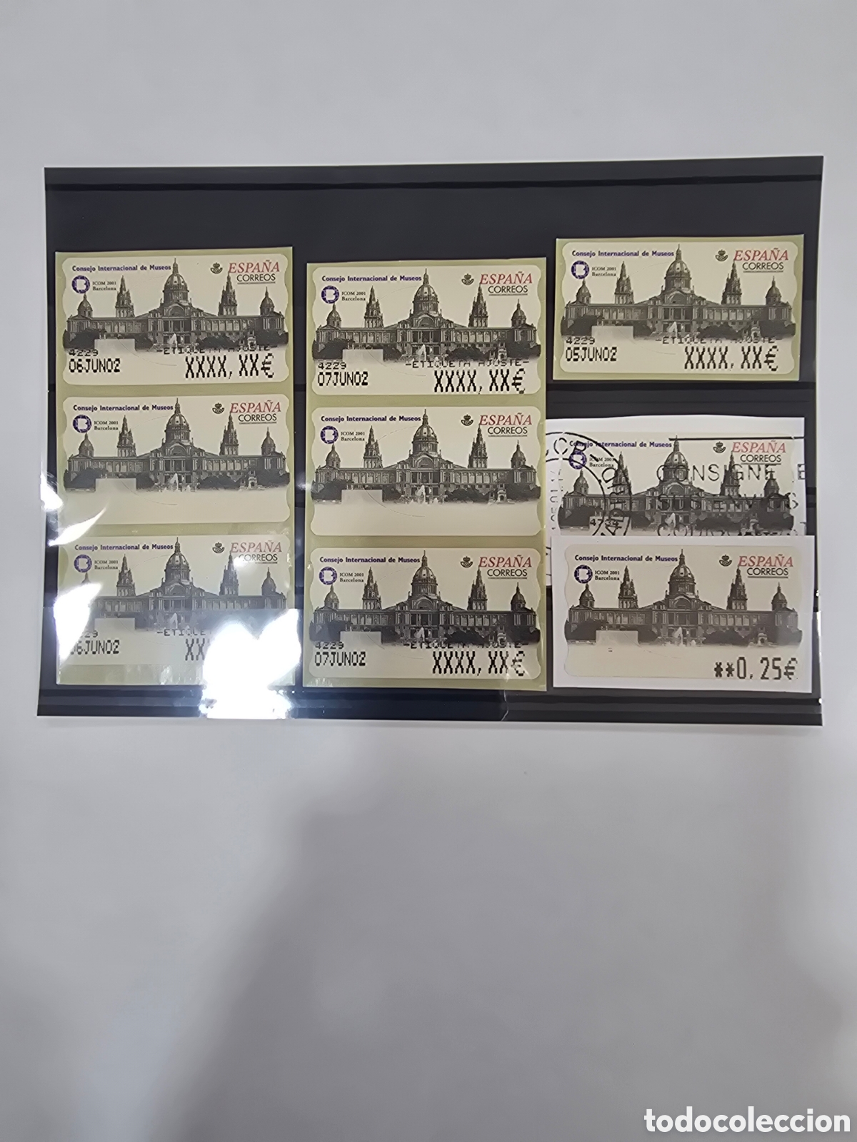 Sellos: SELLOS , 9 ETIQUETAS CONSEJO INTERNACIONAL DE MUSEOS - Foto 1