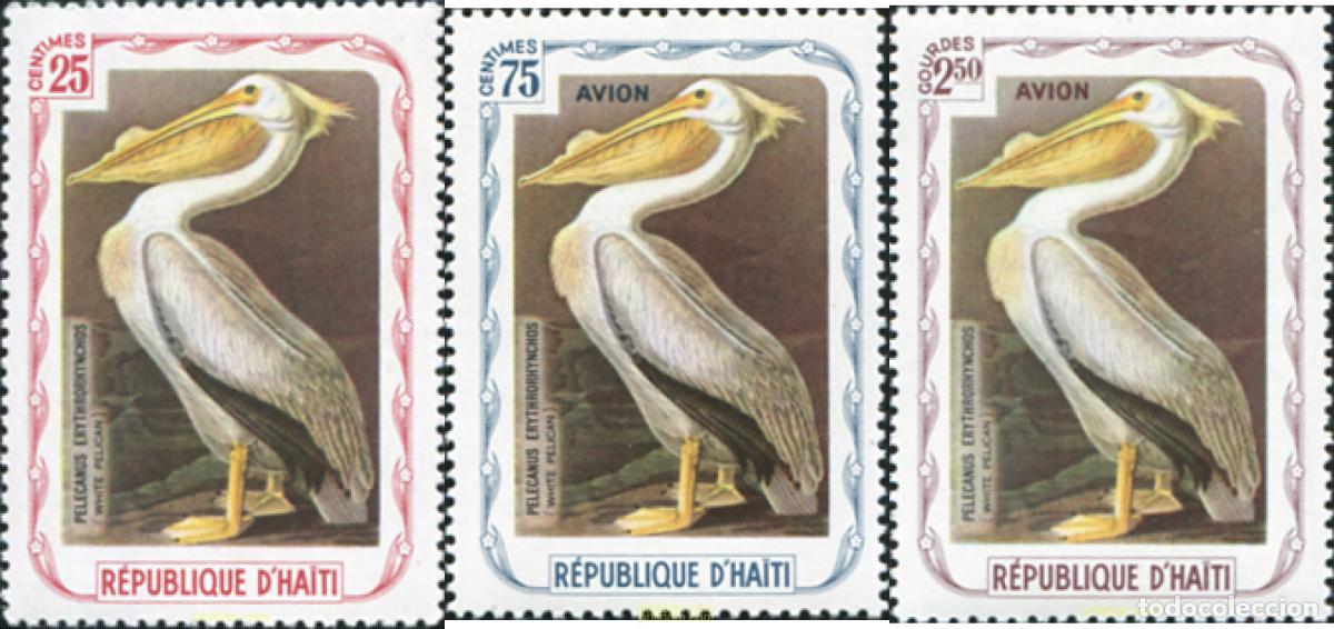 Sellos: 762880 HINGED HAITI 1975 AVES - Foto 1