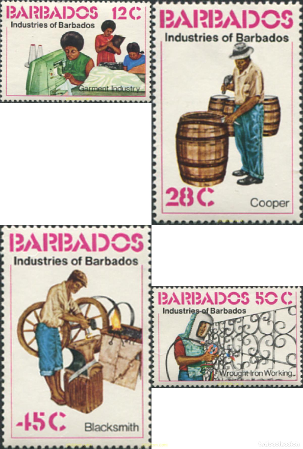 Sellos: 290192 MNH BARBADOS 1978 INDUSTRIA - Foto 1